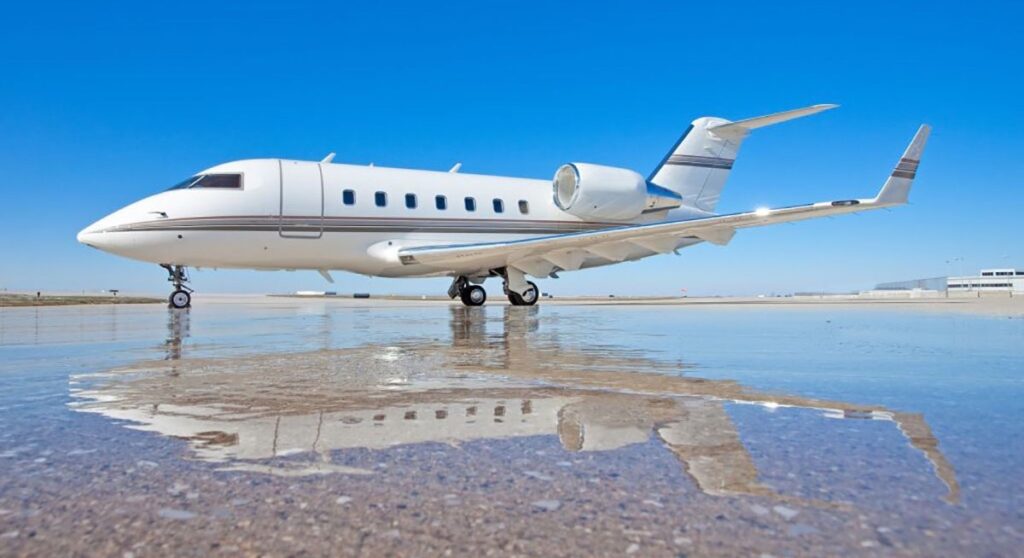 Challenger 601 renta de jet privado