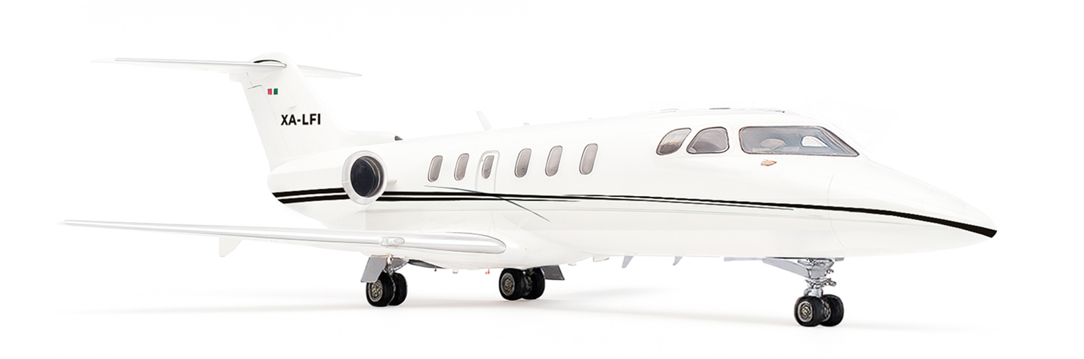 Avión privado en proceso de revisión pre-compra
